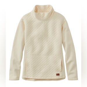 L.L. Bean pullover quilted sweater/sweatshirt